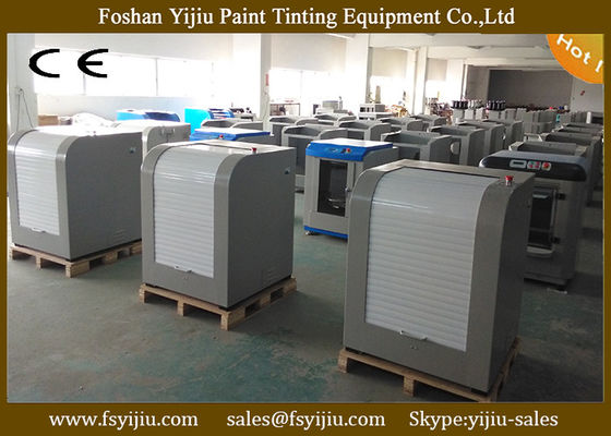 کیفیت  High Speed Clamping Manual Paint Mixer Manufacturing Equipment for 1-35KG can کارخانه